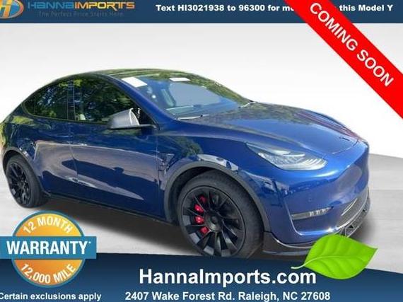 TESLA MODEL Y 2022 7SAYGDEE7NF432896 image